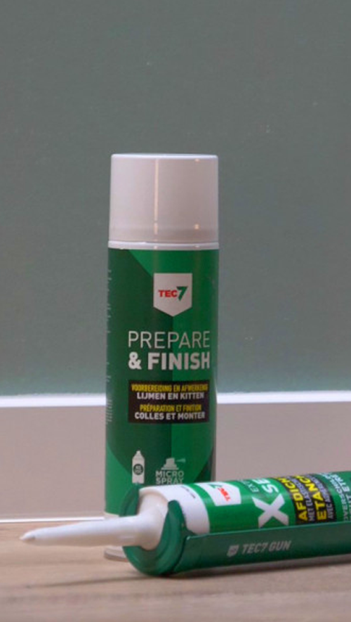 Tek 7 - Prepare &amp; Finish - The perfect preparation &amp; finish for adhesives &amp; sealants