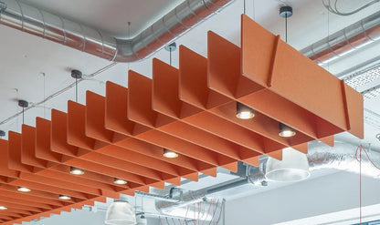 Lattice™ by Autex™ Suspended Acoustic Ceiling Baffle System