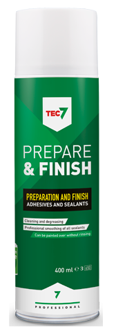 Tek 7 - Prepare &amp; Finish - The perfect preparation &amp; finish for adhesives &amp; sealants